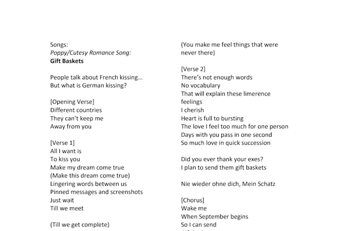 ghostwrite lyrics or a poem that encapsulate your emotions perfectly